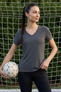 Zelocity Quick Dry Relaxed Top - Light Grey — thumbnail 1